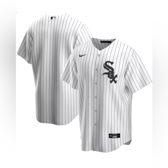 Nike Authentic Chicago White Sox MLB Baseball Jersey Pinstripe Men's Size: M - Picture 2 of 5